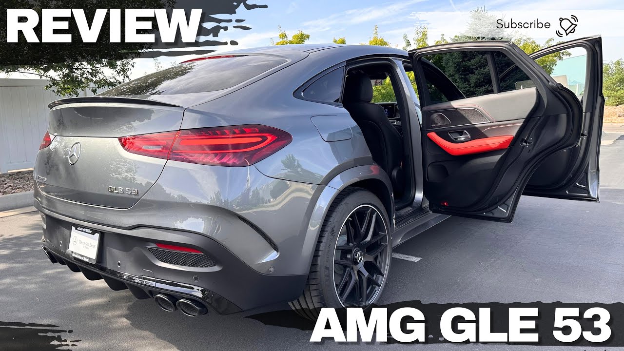 New 2024 AMG GLE 53 COUPE 4MATIC+ Review Test Drive - Wild Luxury Coupe!
