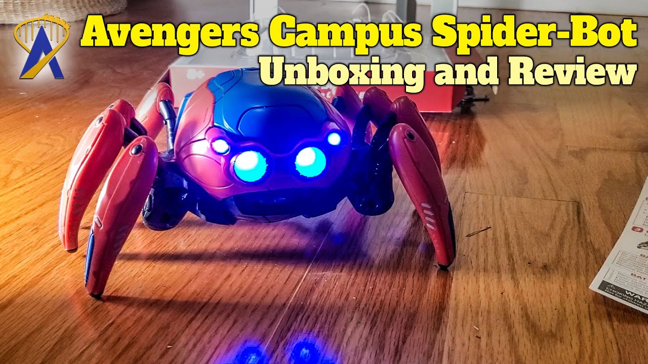 Spider-Bot from Avengers Campus Unboxing and Review