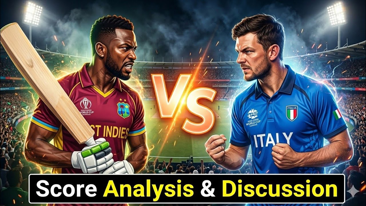 West Indies vs Italy | Discussion