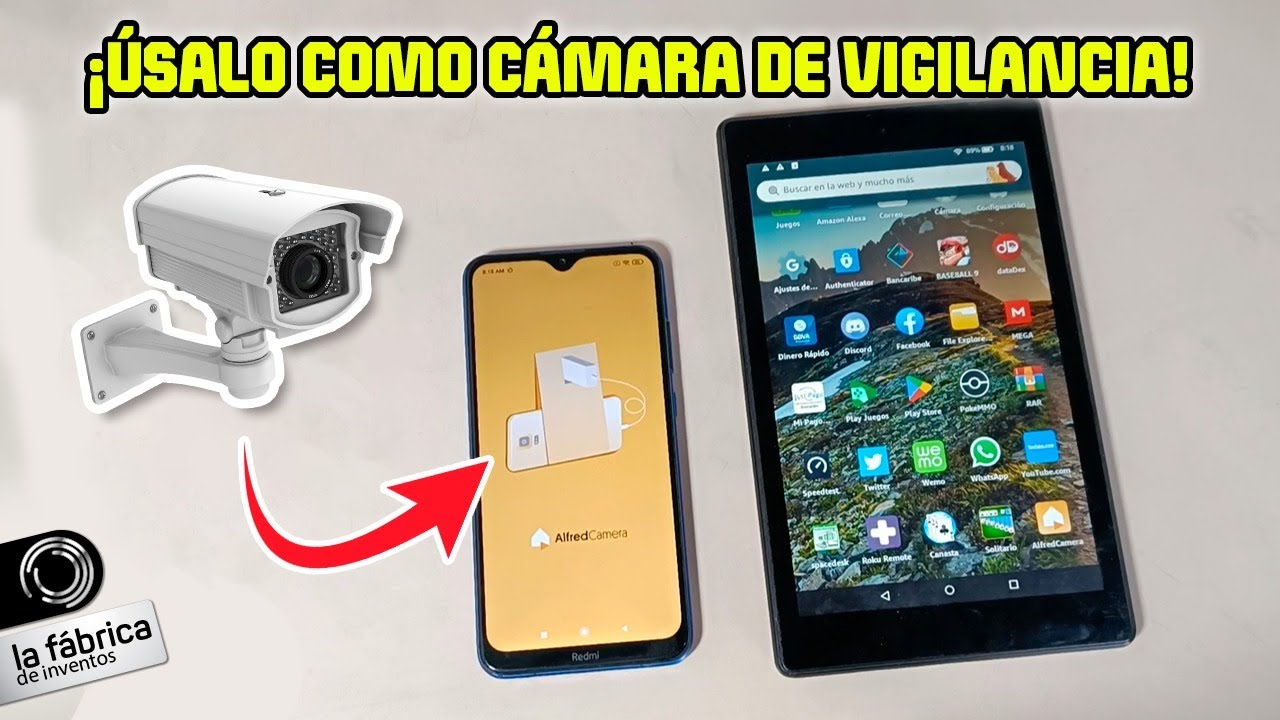 COMO CONVERTIR TU M&Oacute;VIL o CELULAR ANTIGUO EN UNA C&Aacute;MARA DE SEGURIDAD PARA VIGILAR TU HOGAR 🏠📸