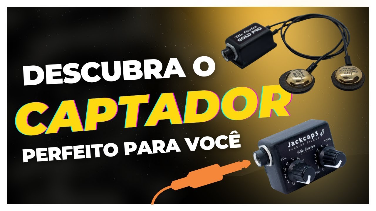 5 Captadores Gold Pro, qual você prefere?