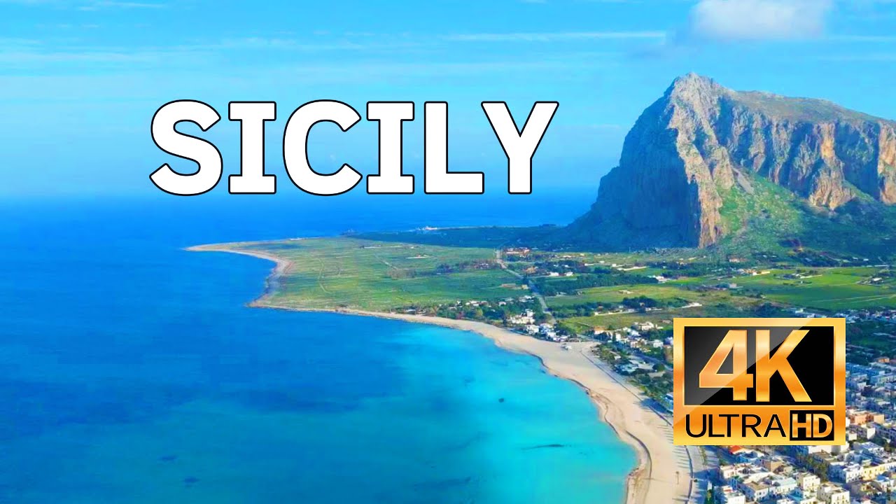 Sycily drone 4K/60fps- Cefalu, Erice, Palermo, Ragusa, Taormina, Catania, Agrigento, Siracusa, Etna