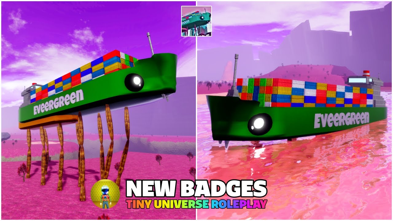 [ UPD ] How To Get Crabtanic Badges in Tiny Universe Roleplay - Roblox