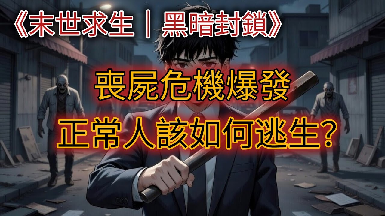 《黑暗封鎖｜喪屍爆發那天，小人物的求生之路》【末世求生｜完整故事】