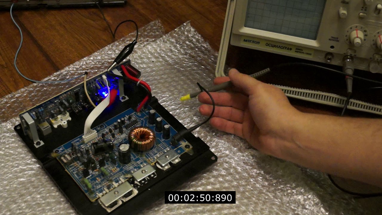 Ремонт активного саба Mystery