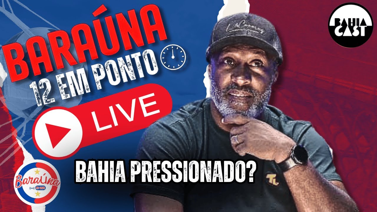 🔴 AO VIVO | Bahia entra pressionado? Pré jogo Bahia x Fluminense