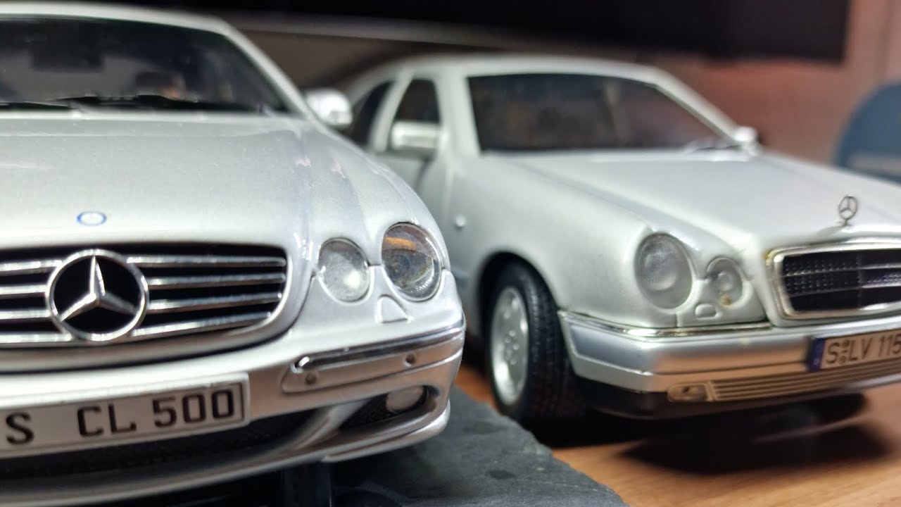 CL 500/W210 Modellautos 1:18. High Detailed!