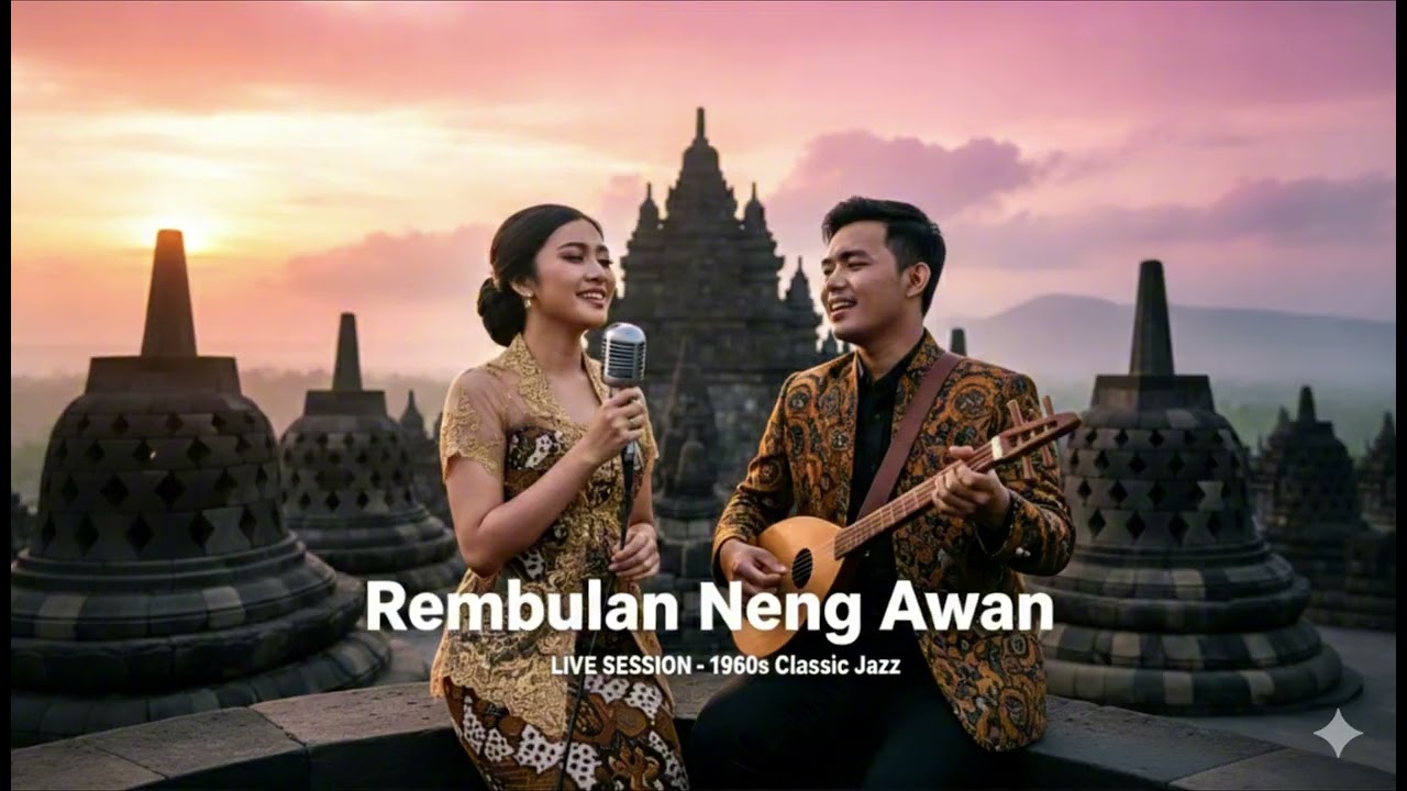 Rembulan Neng Awan  | Javanese Jazz Lo-fi | Jazz Bluess (Ngapak Edition)