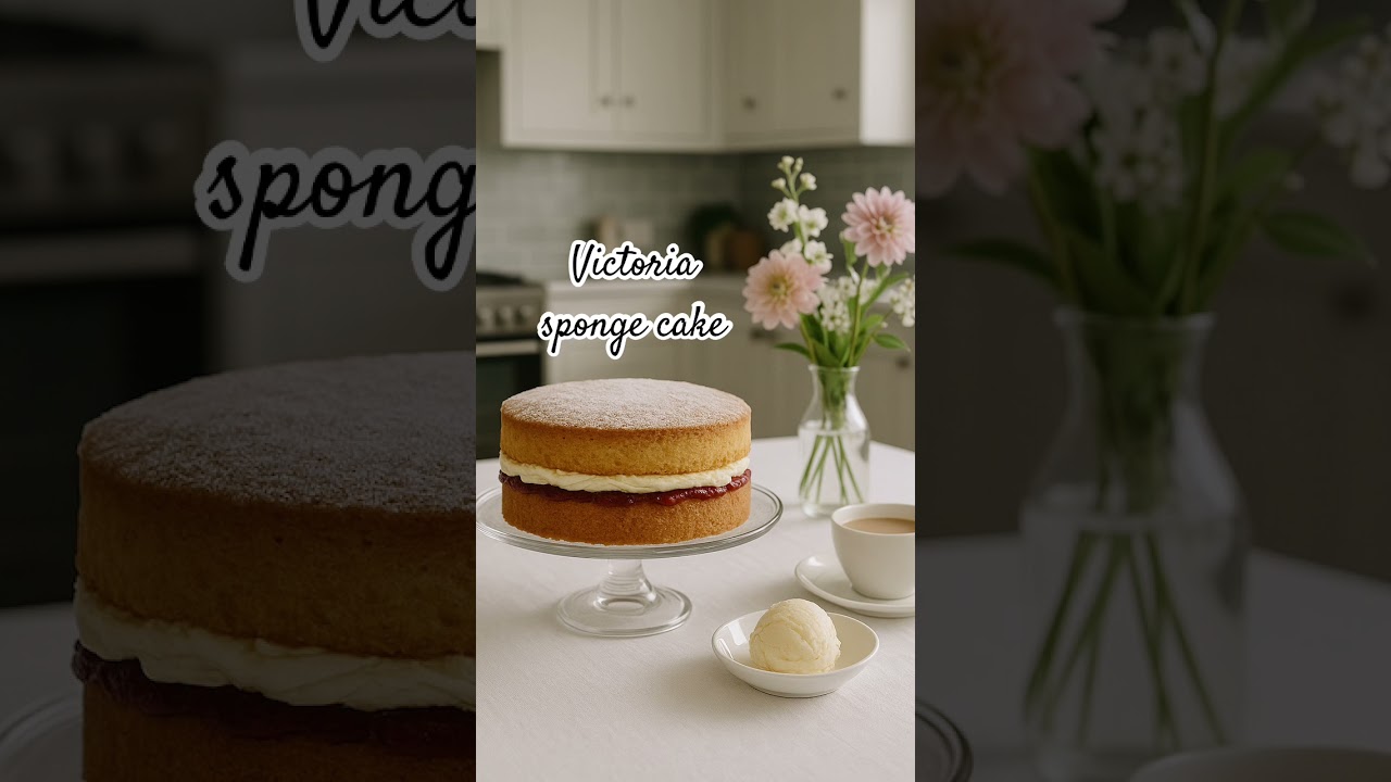 Victoria sponge cake. Как испечь дома? 