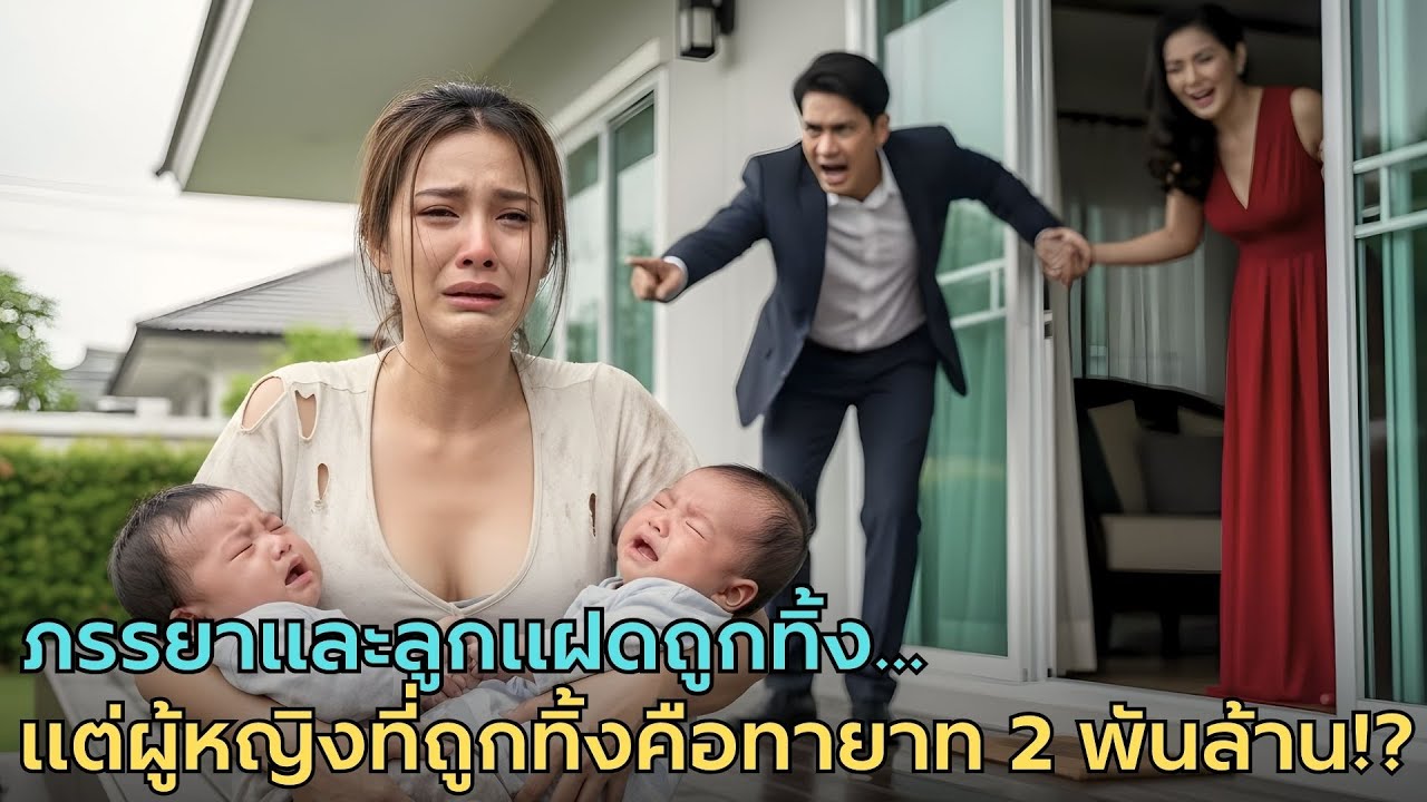 เขาเลือกชู้ ทิ้งเมียกับลูกแฝด… ไม่รู้ว่าเธอคือทายาทหญิง 2 พันล้าน! |ผู้หญิงเข้มแข็ง