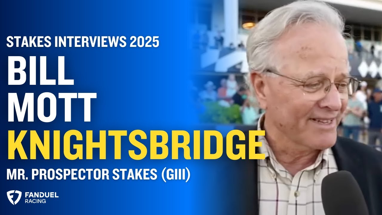 Bill Mott on Knightsbridge win in the G3 Mr. Prospector Stakes at Gulfstream Park