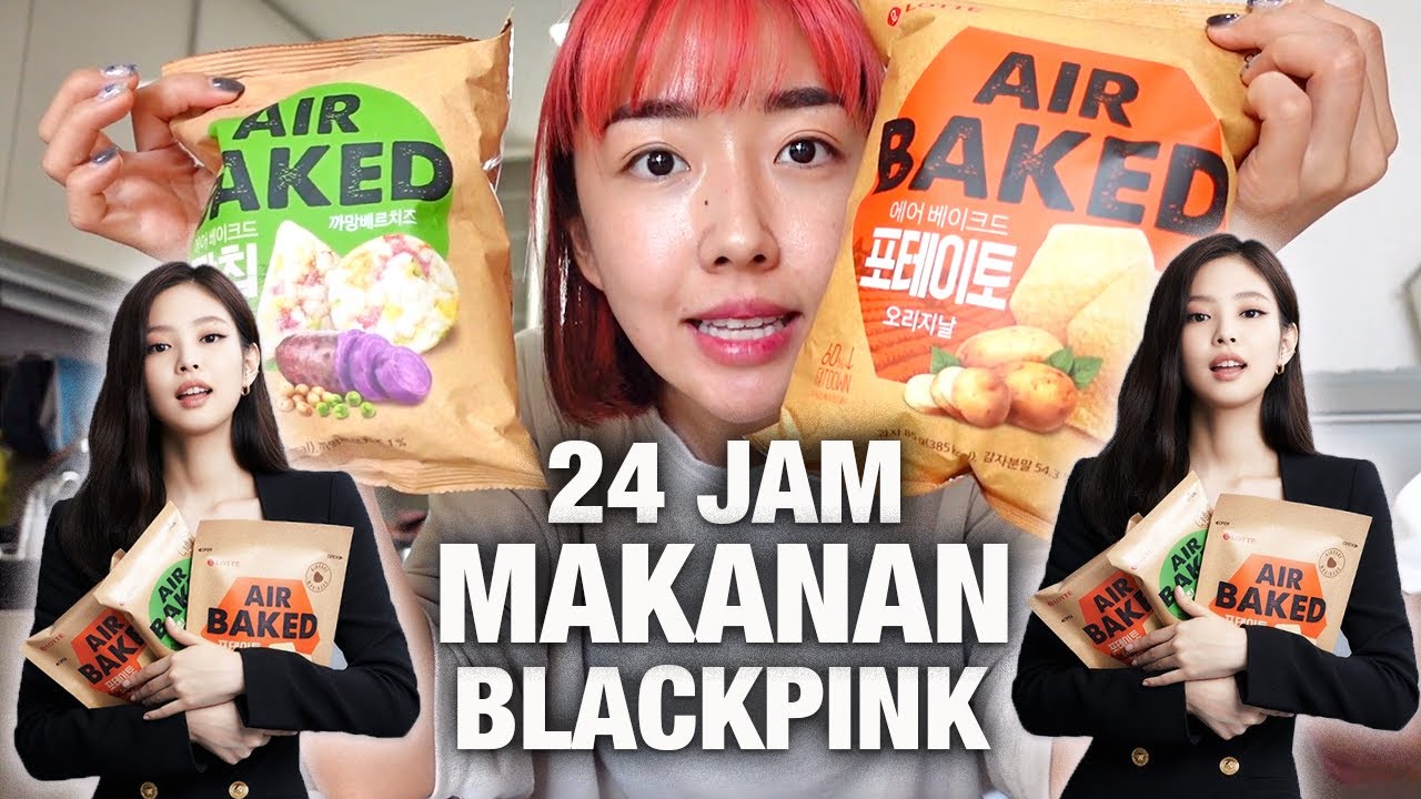 24 JAM MAKANAN BLACKPINK | DARI JENNIE, JISOO, ROSÉ SAMPAI LISA!