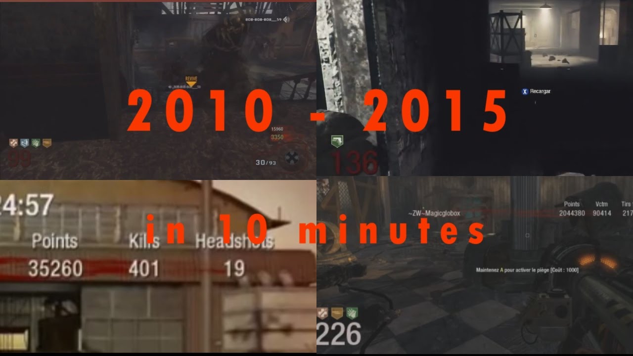 The Evolution of Black Ops Zombies Records