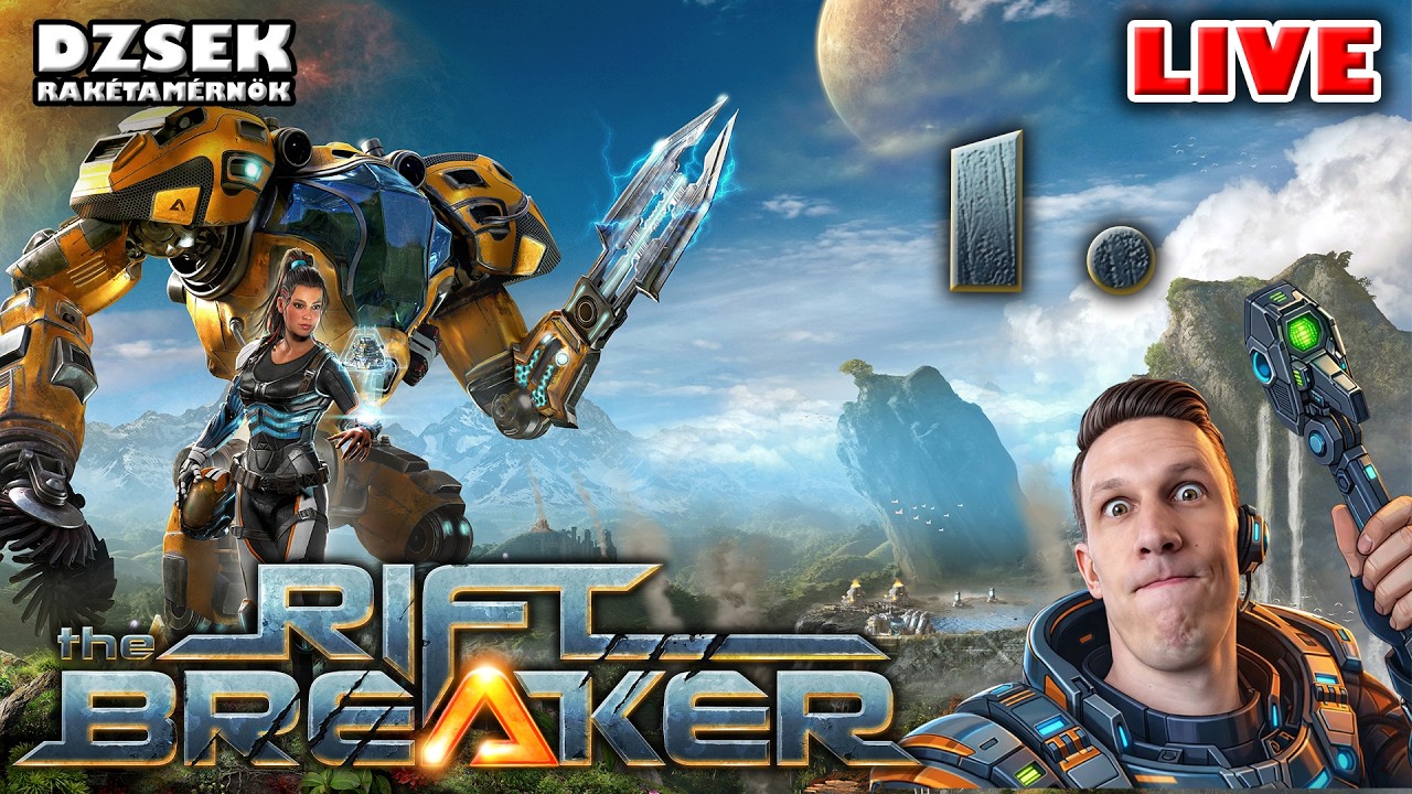 🔴 The Riftbreaker - 1. Rész - Megszelidítjük az Idegen Bolygót!