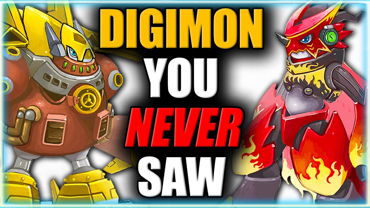 Every Digimon CANCELLED From Digimon Games!