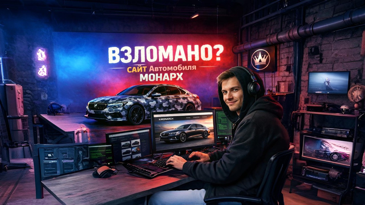 ВЗЛОМАН САЙТ автомобиля МОНАРХ? ЭТО ПОЛНЫЙ ПРОВАЛ
