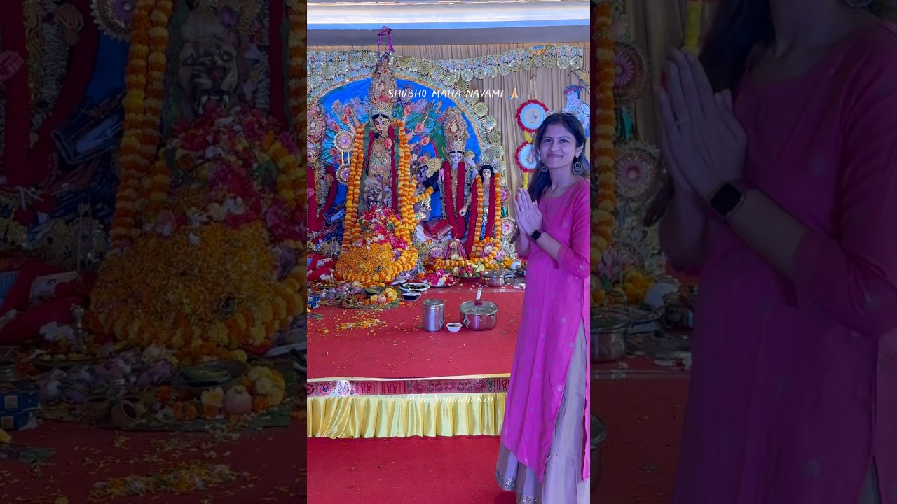 Durga Puja Pandal Hopping in Bengaluru ✨ #durgapuja2025 #pandalhopping #bengaluru  #bangalorevlogs