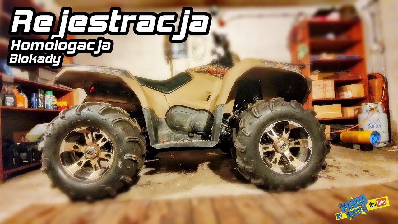 Homologacja quada, jak zarejestrować, zdjąć blokadę - Fabiq Moto