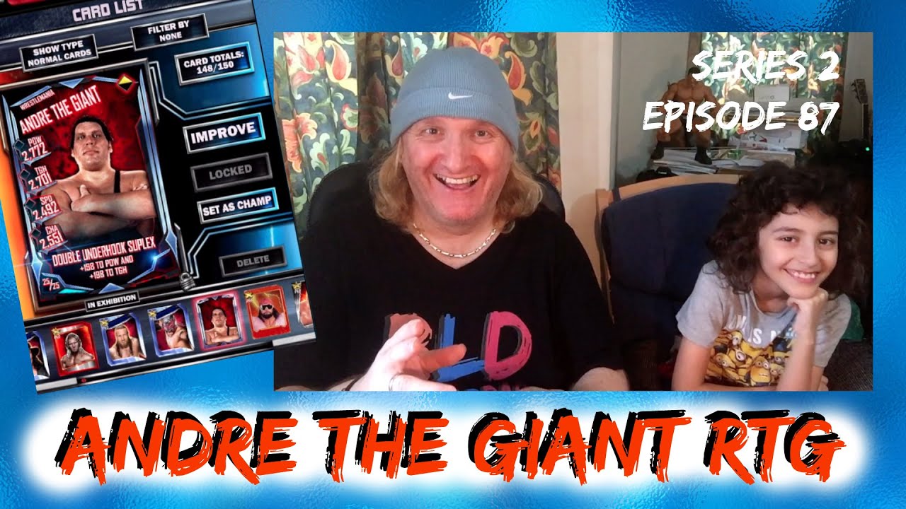 WWE SuperCard 2:87 : Andre The Giant Road To Glory