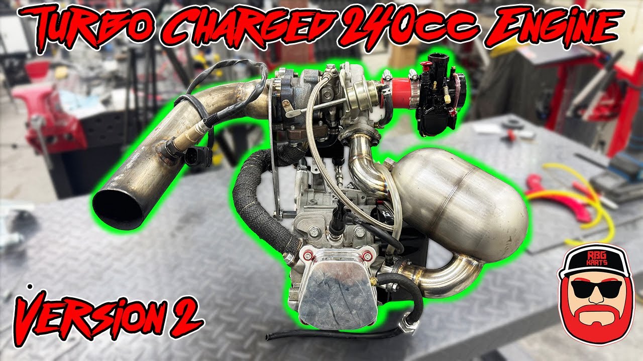 Turbo Charging A 240cc Go Kart Engine ~ Turbo Take 2