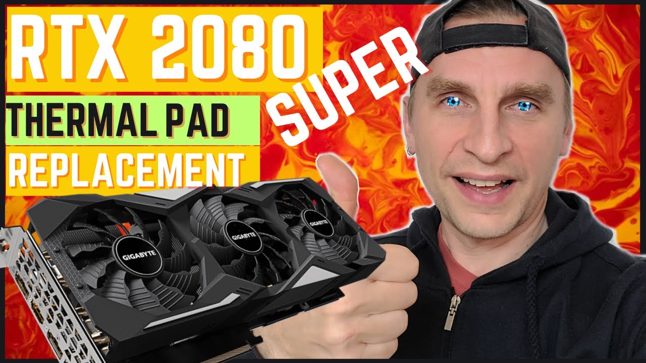 Замена термопрокладки и пасты для RTX 2080 Super Gigabyte #thecryptofather #rtx2080super #gpumining