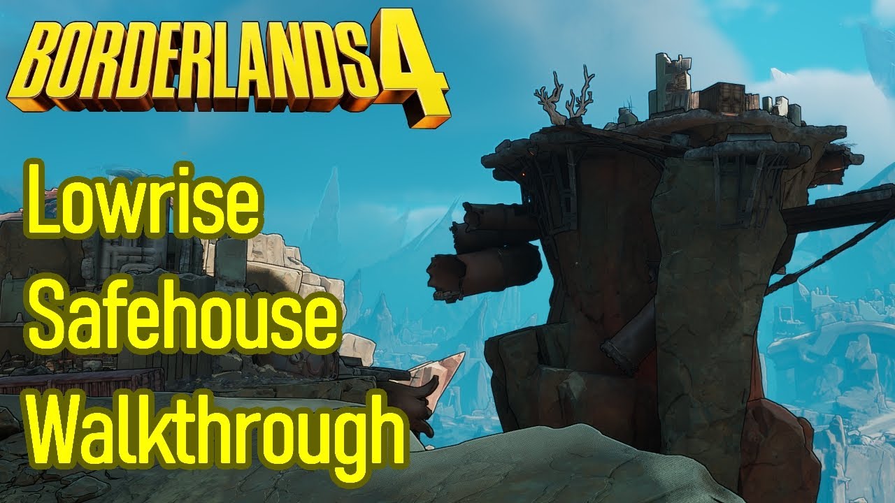 Borderlands 4 Lowrise Safehouse Walkthrough, Datapad Location, How to Get Lowrise Fast Travel