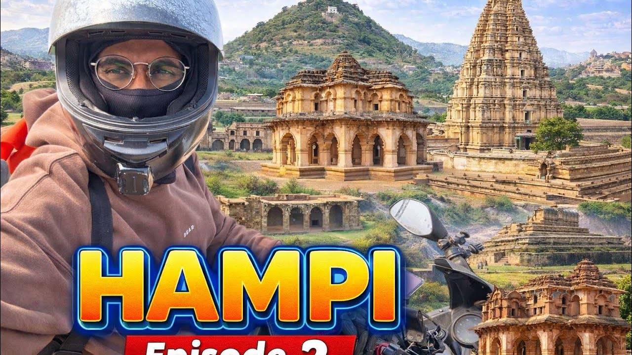 Exploring Hampi’s Hidden Gems 🏰✨ | One Day Adventure