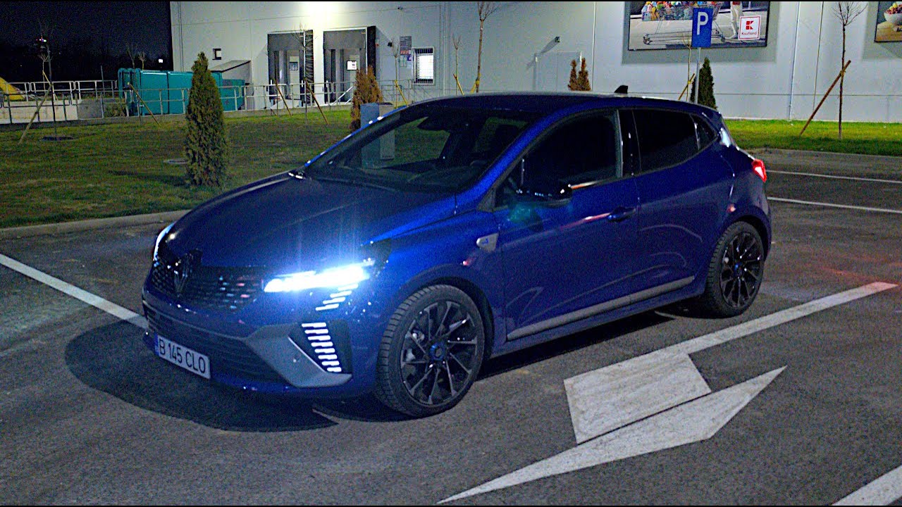 New Renault Clio 2024 Night Lights