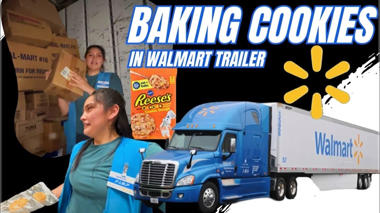 Baking Cookies during Walmart Truck Unload with the Summer Heat