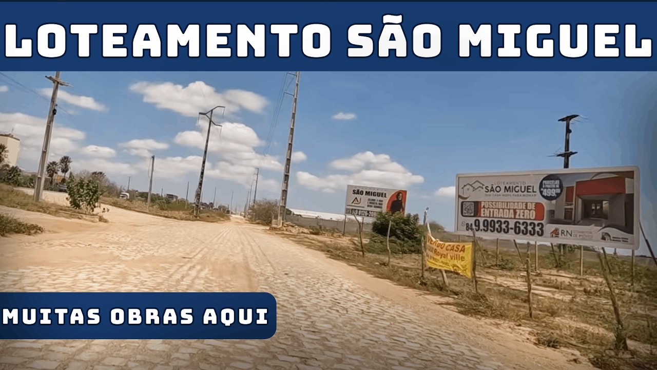 Muitas casas sendo construídas AQUI! Que bairro é esse?