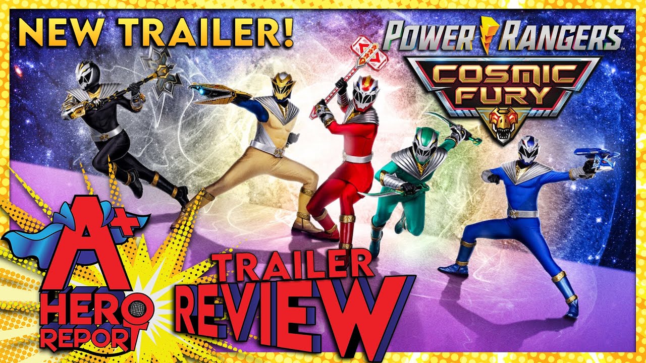 Power Rangers Cosmic Fury TRAILER REVIEW! - Morphing Sequence REVEALED! | Dark Ranger Debuts!