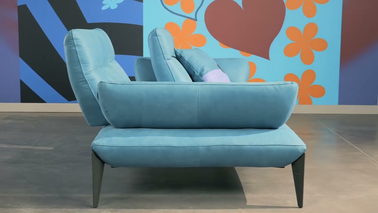 Sitztiefenverstellung Sofa Lazio - Italienisches Designersofa | Sofanella