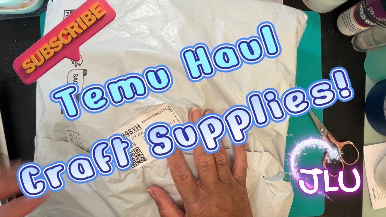Temu Haul - Craft Supplies - Molds and More!😇