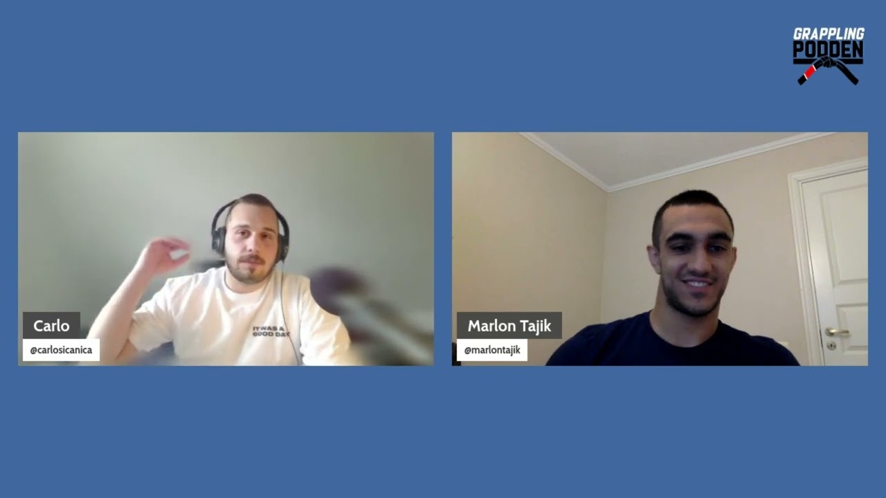 Marlon Tajik om sparringen på Atos HQ: ''Jag höjer ribban för varje gång'' - Grapplingpodden E 03