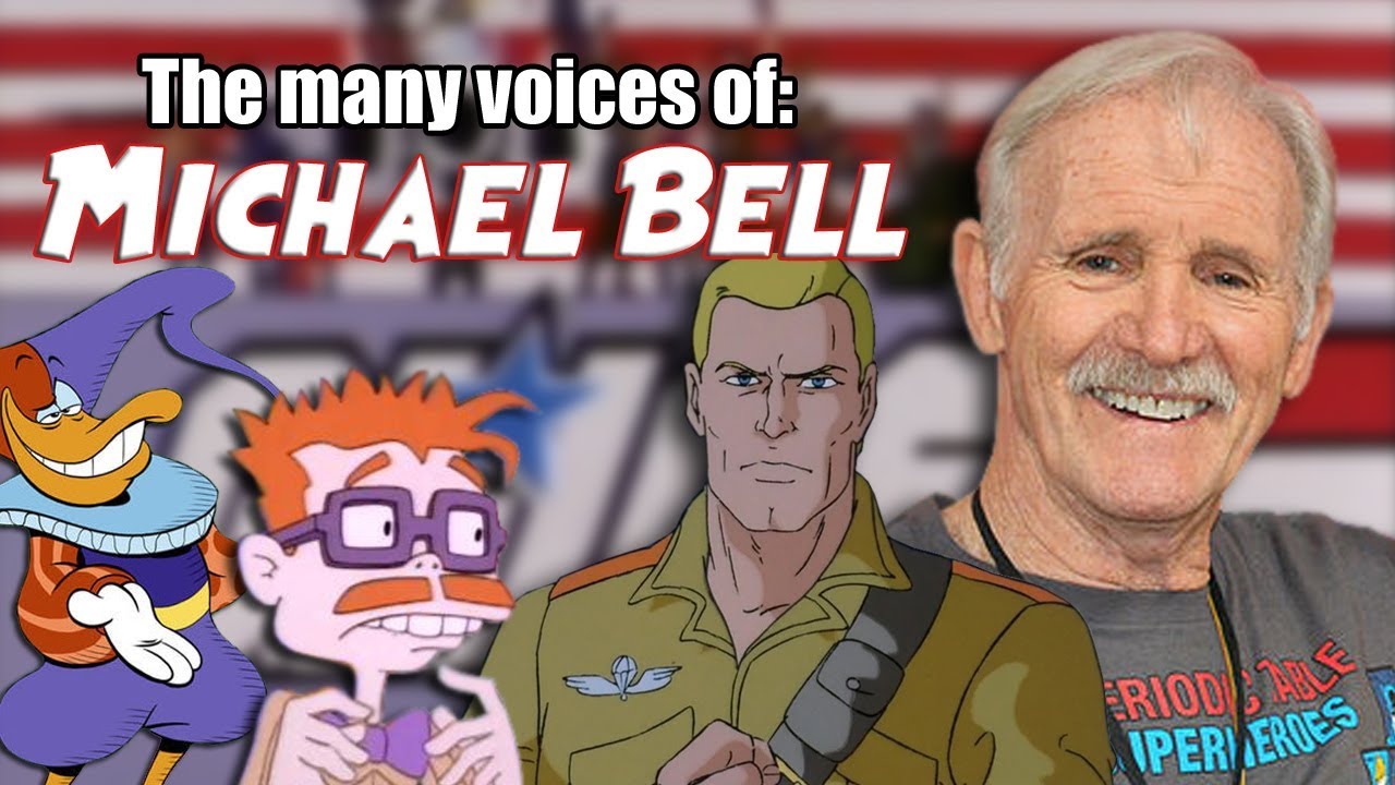 Many Voices of Michael Bell (G.I. Joe - Darkwing Duck - Rugrats - Transformers)