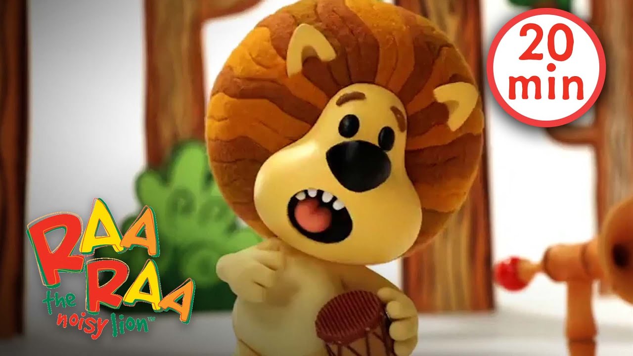 Raa Raa's Noisy Challenge | 2 Full Episodes | Raa Raa the Noisy Lion 🦁