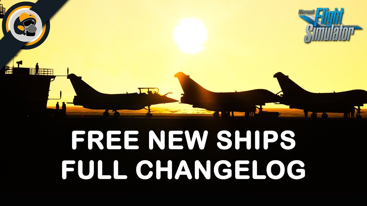 Supercarrier PRO v1.1 update Review : The Ultimate Aircraft Carrier add-on - MSFS2020