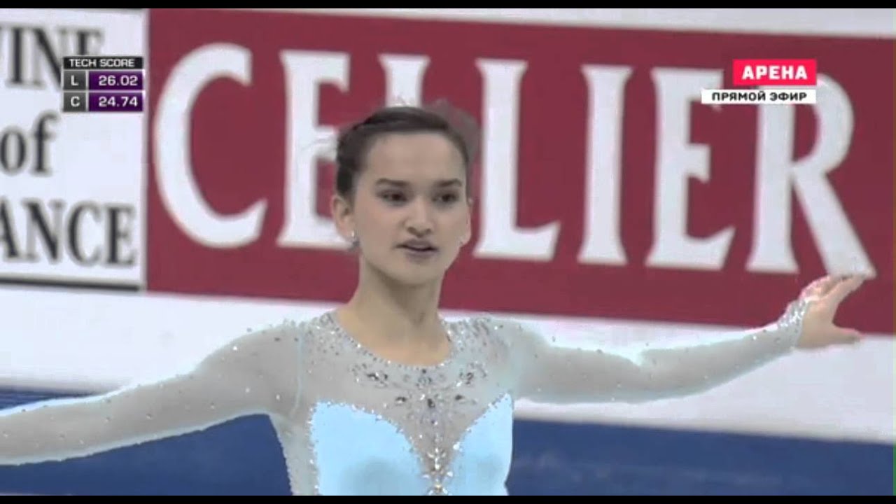 Anne Line Gjersem (NOR), short programm, European Championships, 27.01.2016