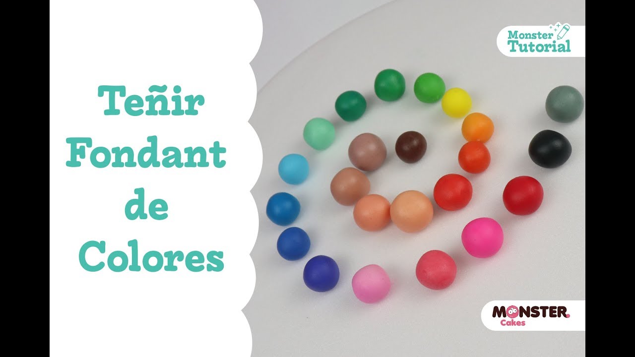 COMO TEÑIR  FONDANT DE COLORES - (ROJO/NEGRO/PIEL Y MAS)