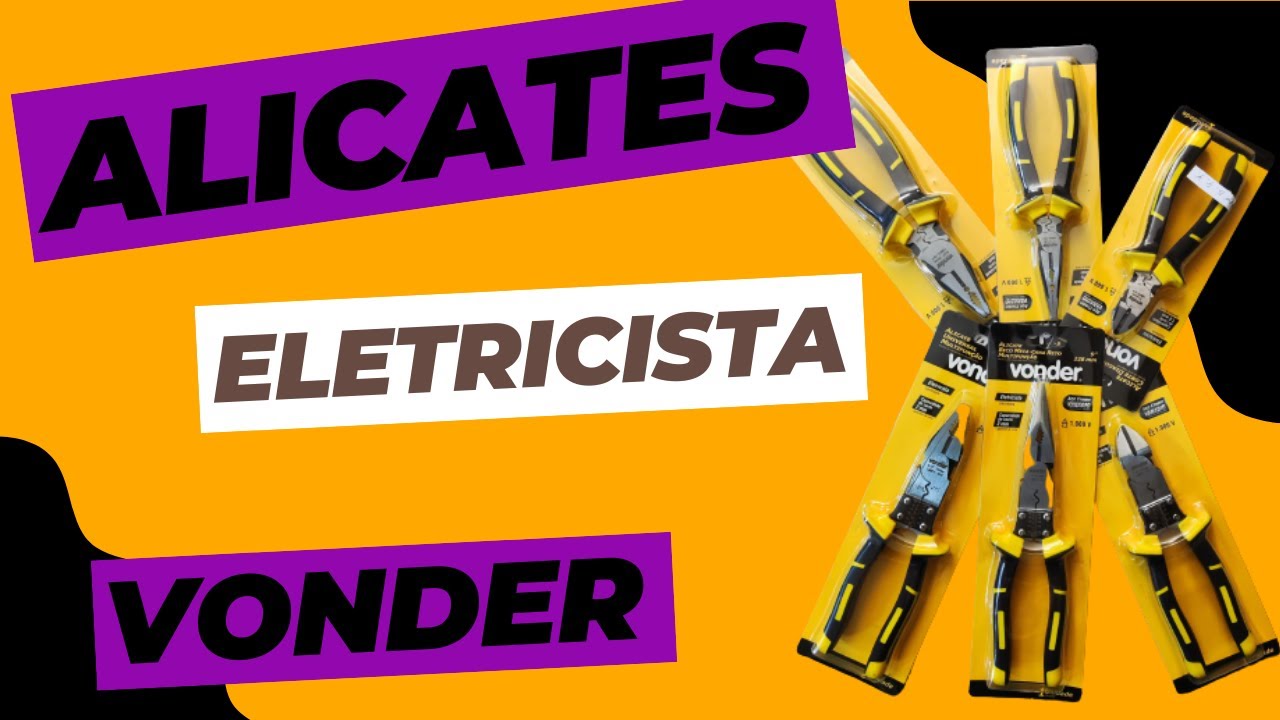 Alicates Eletricista Vonder
