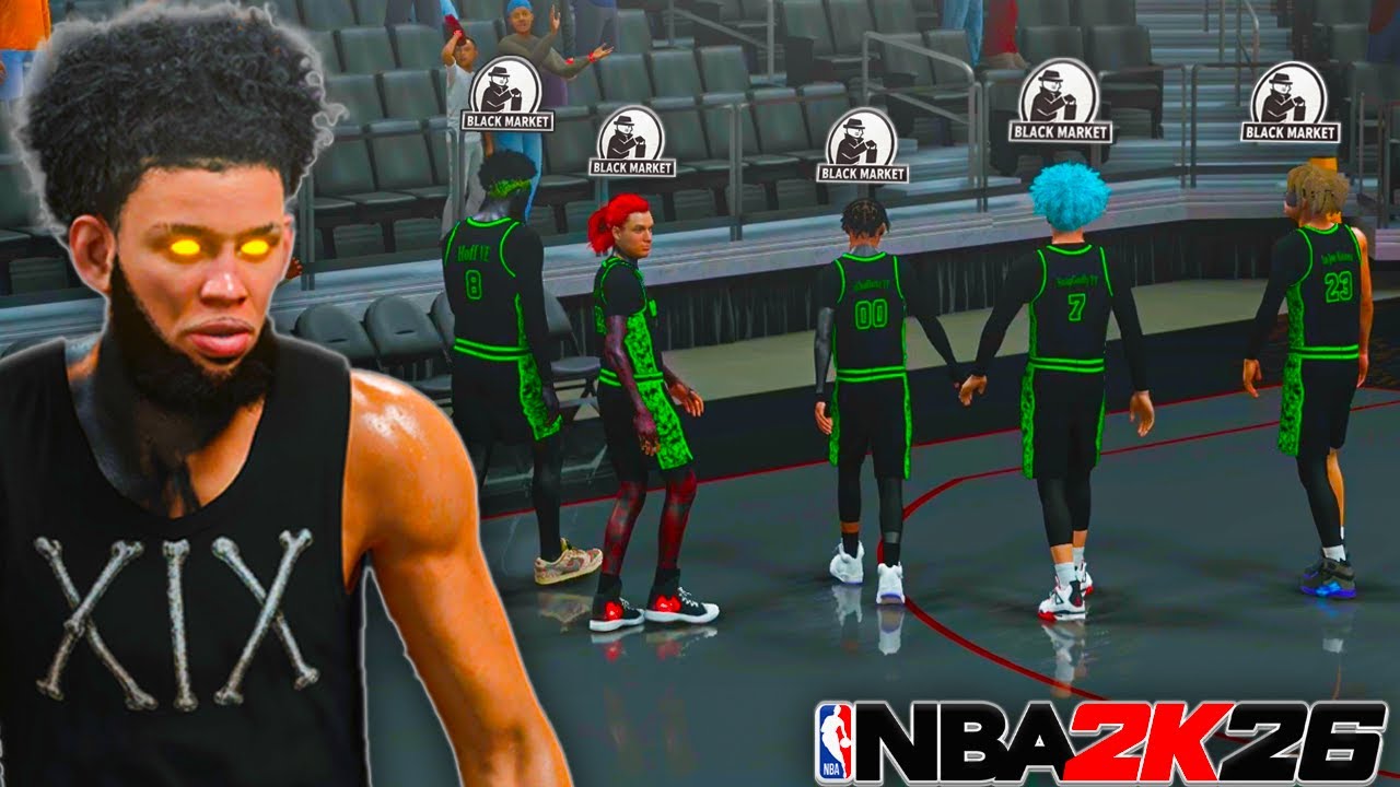 I Played One of The Greatest PRO-AM TEAMS of ALL TIME (BLACK MARKET) in NBA2K26! SERIES OF THE YEAR!