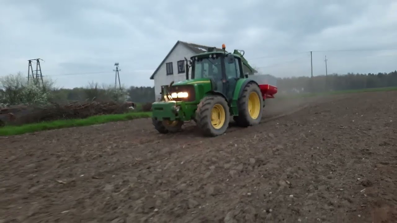 ✔️Akcja Wapno 2022✔️John deere 6120 w akcji✔️