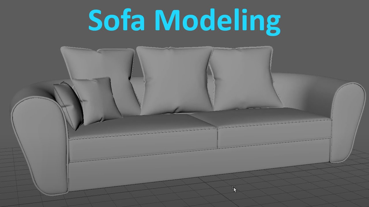 Sofa Modeling | Maya | Hindi Tutorial