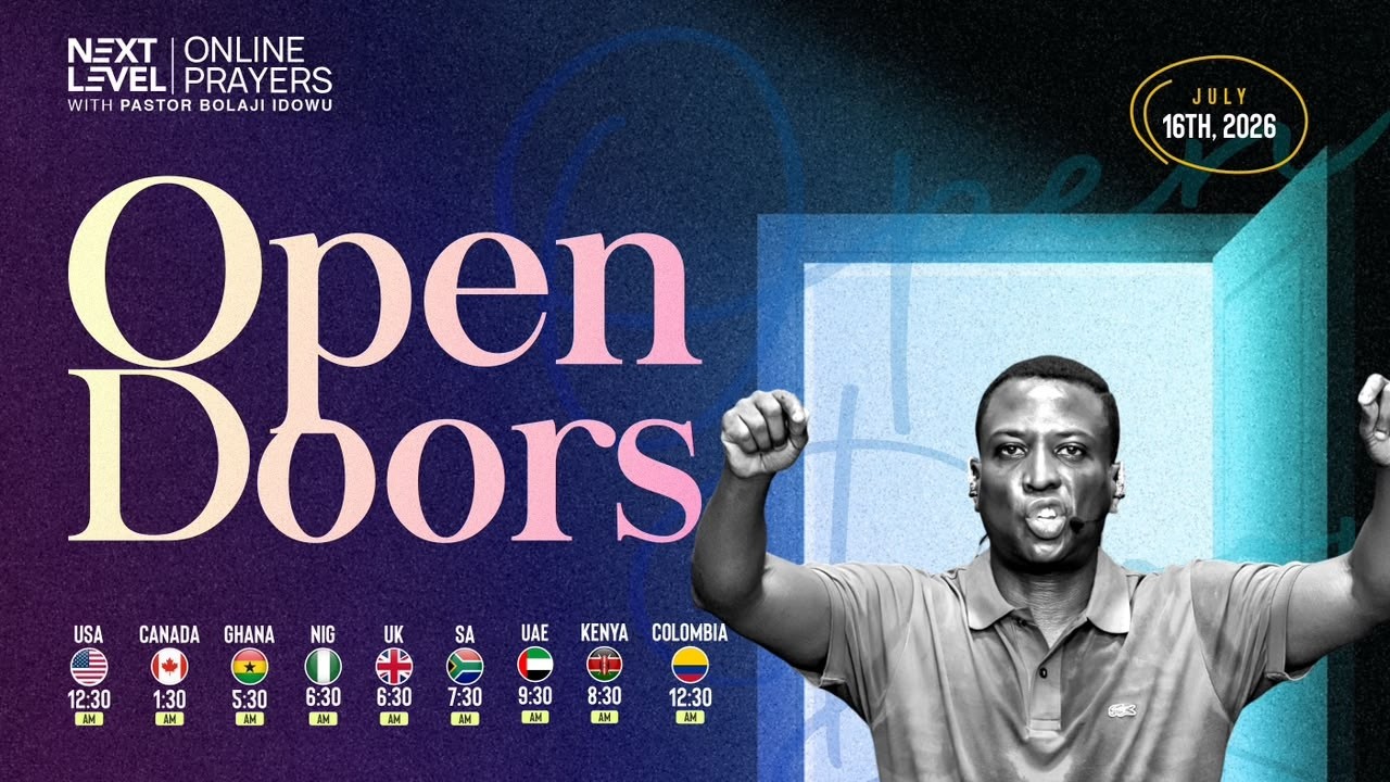 Next Level Prayers || Morning Prayers for Supernatural Open Doors || July 16th 2026