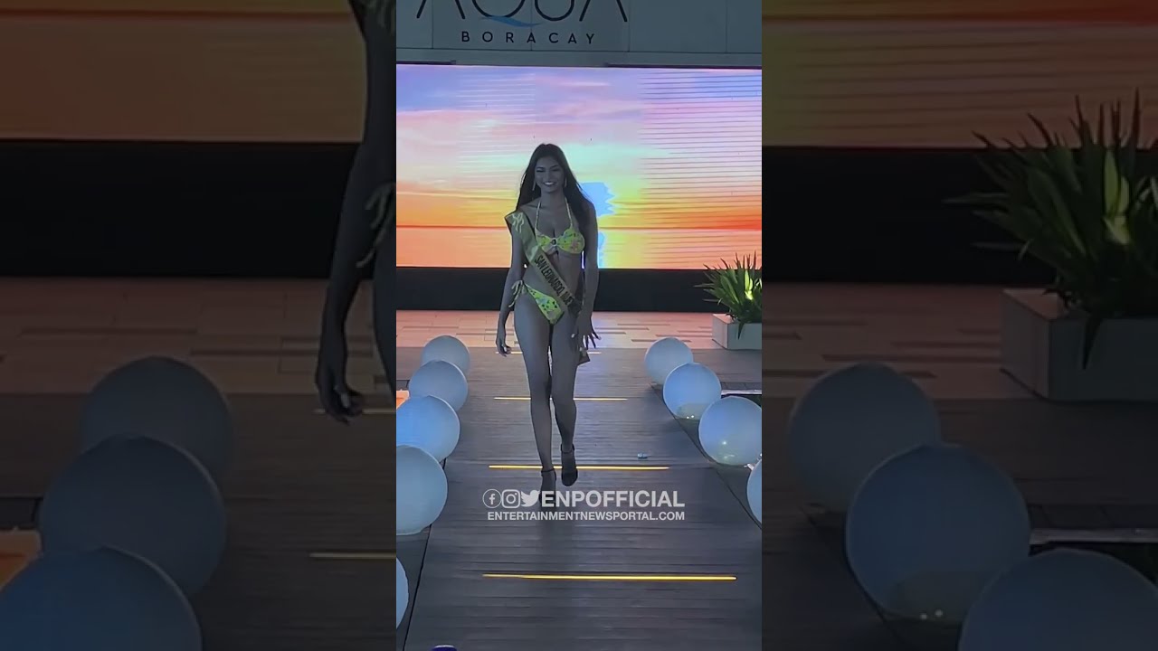 Miss Grand Philippines 2023 Swimsuit Competition in Aqua Boracay (Vertical Version)