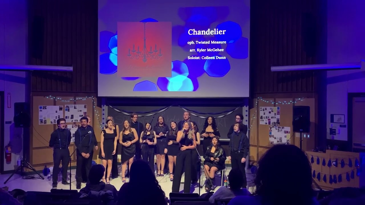 Chandelier (opb. Twisted Measure) - Shades of Blue