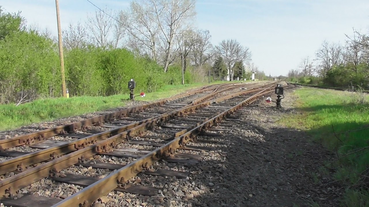 2021.04.25 125-ös vonal Kisszénás állomás a puszta közepén reupload