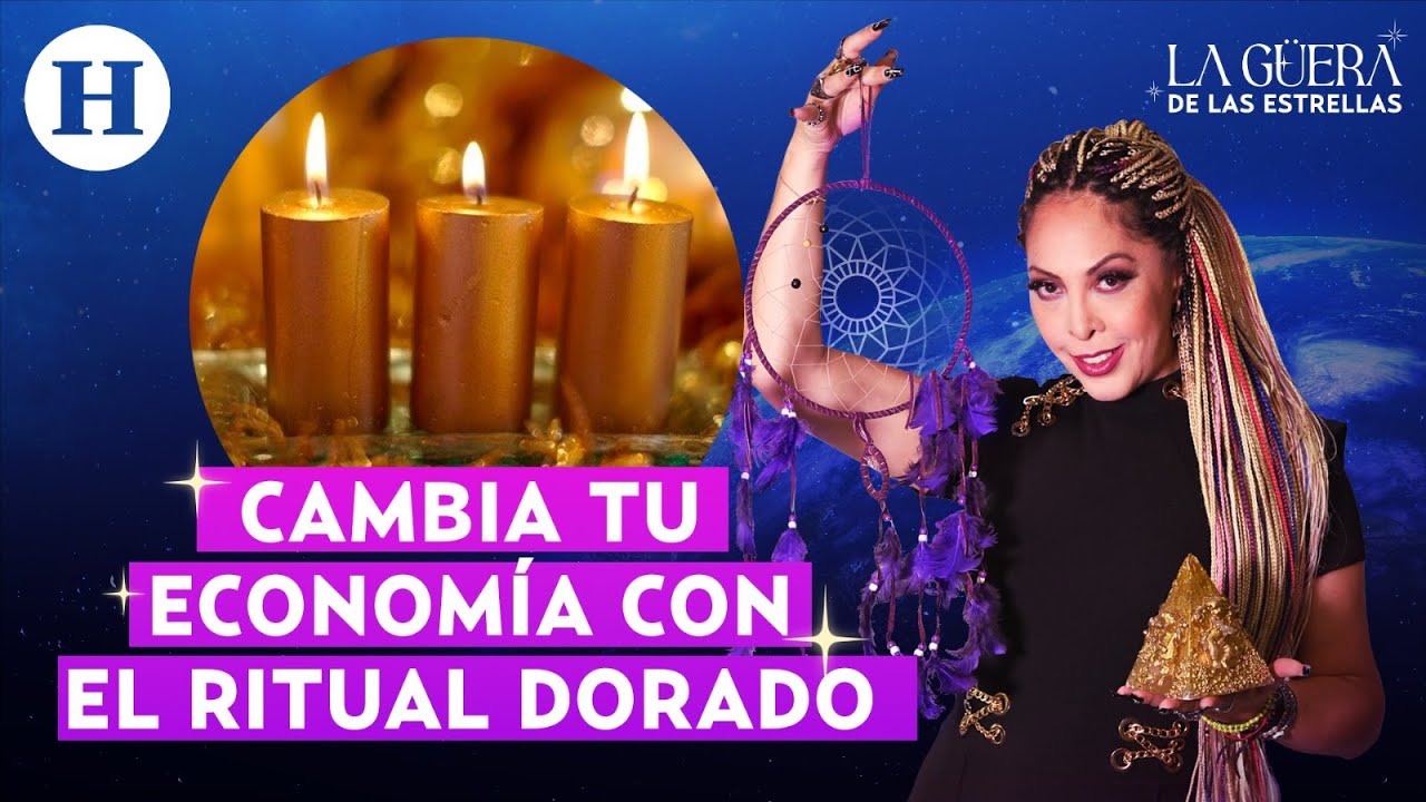 Consigue éxito económico y personal con el ritual dorado que comparte La Güera de las Estrellas