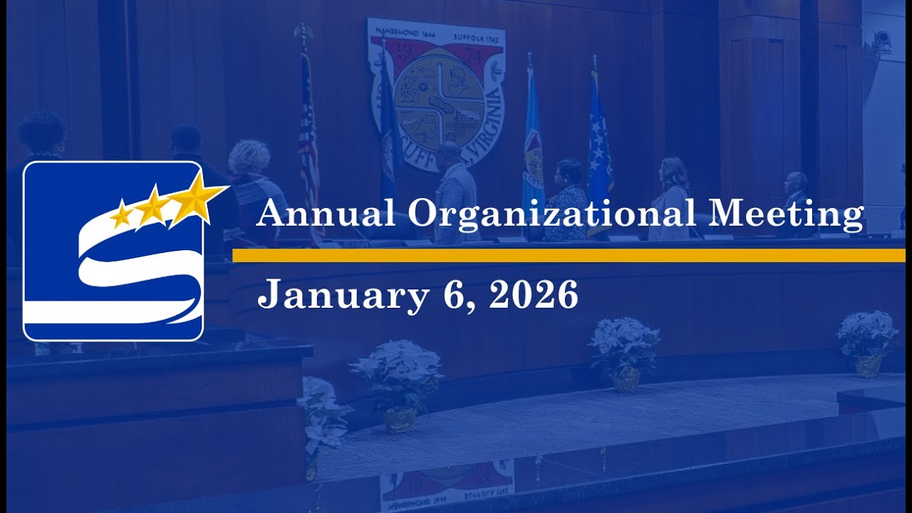 January 6, 2026 - Annual Organizational Meeting