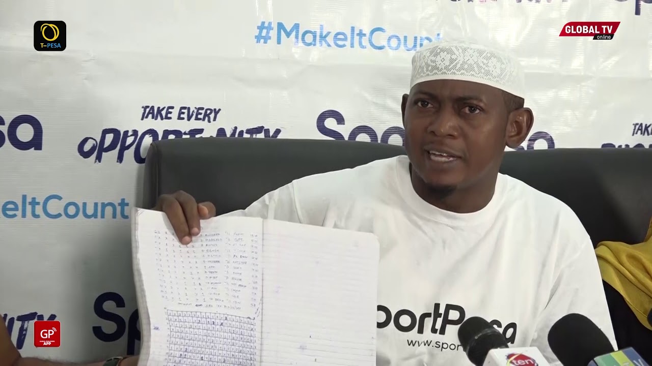 MSHINDI Wa Sportpesa Jinsi Alivyokuwa Akipanga Beti Zake